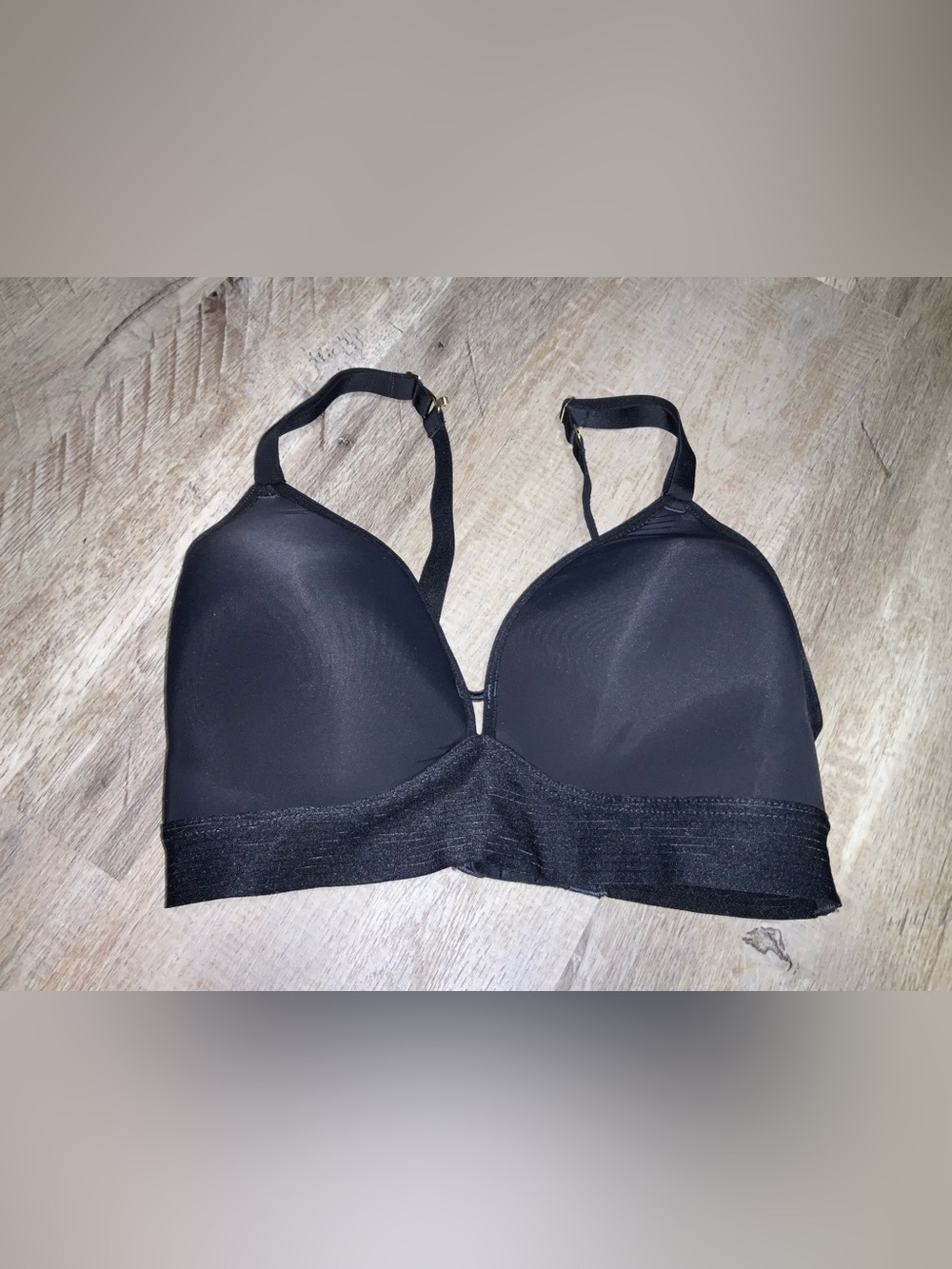 (Bin 5) Lively,  Black Spacer Bra, Size 32DDDD